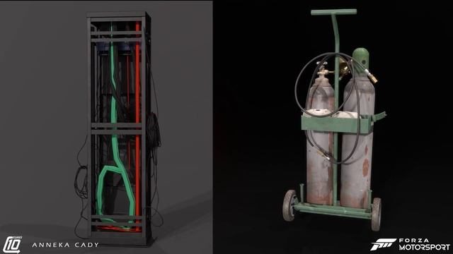 Forza Motorsport Art Dump | Photogrammed Control Tower and Nitrogen Tanks смотреть онлайн