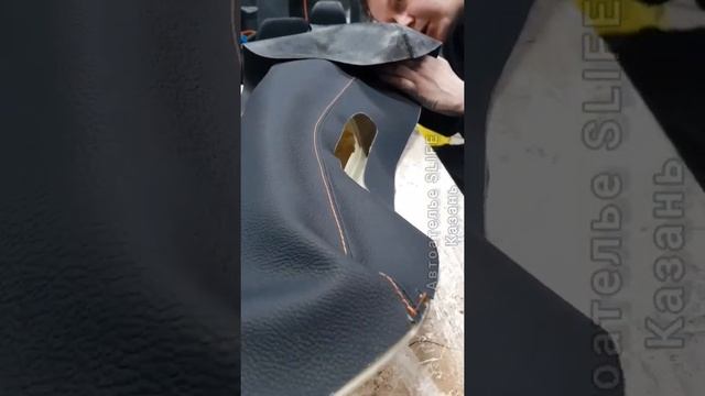 Перетяжка дверных вставок.