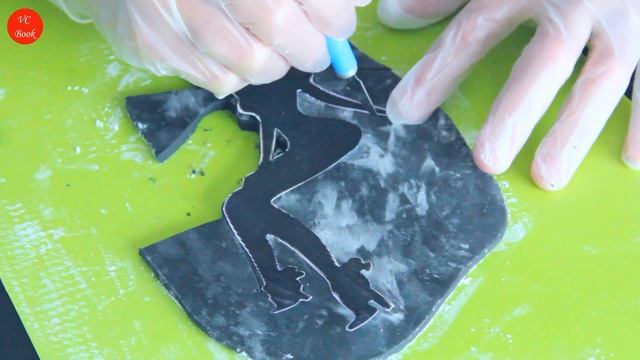 Топпер силуэт девушки своими руками / How to Make cake topper Lady Silhouette смотреть онлайн