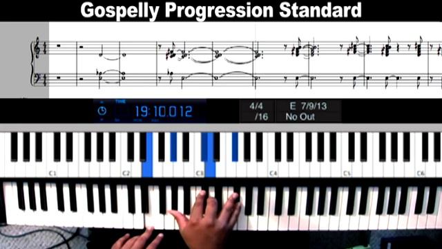 Learn Gospel Progressions and Chords - Walk With Me Lord (Remix) - GospelPianoChords.com смотреть онлайн