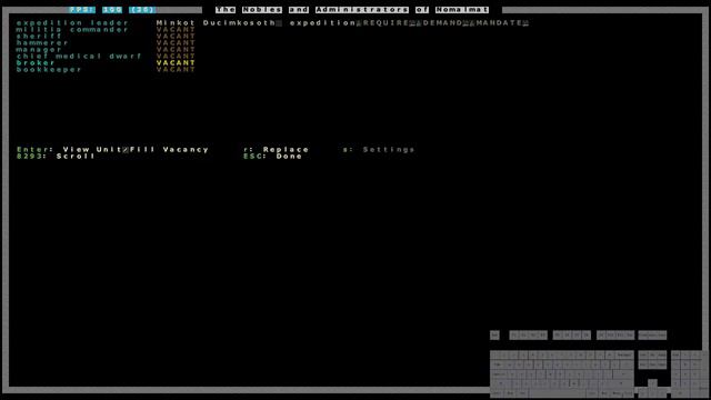 Путеводитель по Dwarf Fortress. Эпизод 07. Интерфейс игры. Часть 4 смотреть онлайн