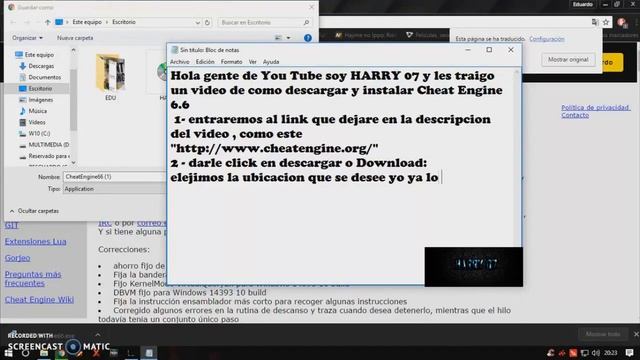Como descargar y instalar Cheat Engine смотреть онлайн