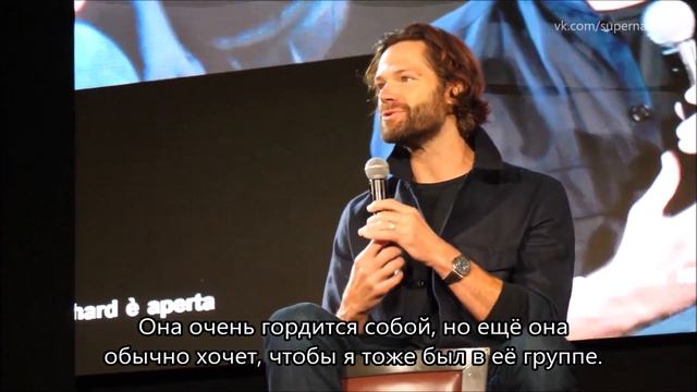 "Батины шутки" от Джареда и рассказы о его детях - Кон в Риме 2023 - Джиб13 (рус.суб.) смотреть онлайн