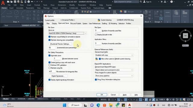 CARA AUTOSAVE AUTOCAD - MENYIMPAN FILE PADA AUTOCAD SECARA OTOMATIS смотреть онлайн