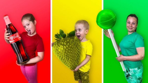 Цветной челлендж и другие приключения Леры! Все серии