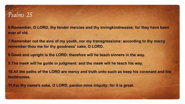 psalms 24-26 (1611 kjv) смотреть онлайн