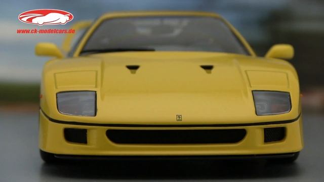 Ck-modelcars-video: Ferrari F40 Baujahr 1987 KK-Scale