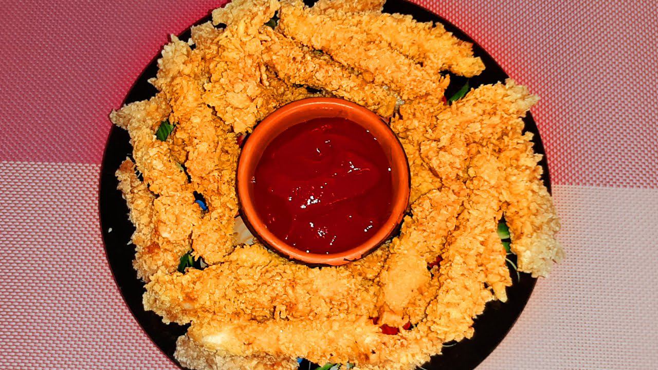 Стрипсы куриные в домашних условиях смотреть онлайн