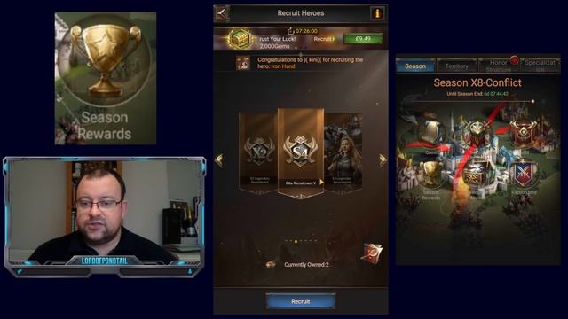 Guide To Eden - SX8 Eden Conflict Season Rewards - Rise Of Empires Ice & Fire смотреть онлайн