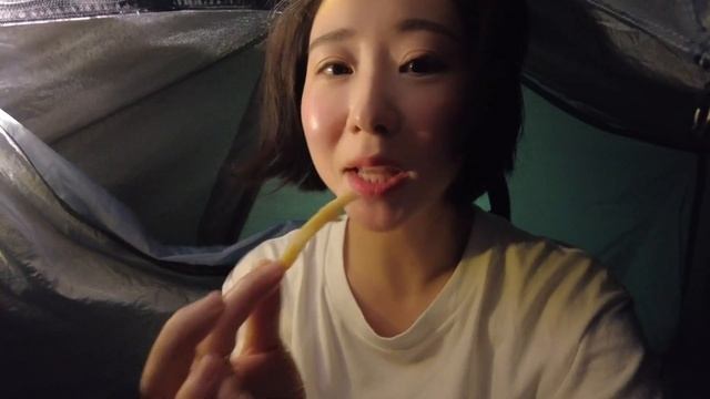 [솔로백패킹] 잠들지 않는 해변에서의 솔로 캠핑 #취미 #아웃도어 #camping