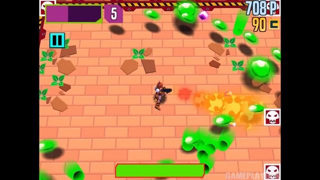 Frantic Shooter (By Bulkypix) - iOS/Android - HD Gameplay Trailer смотреть онлайн