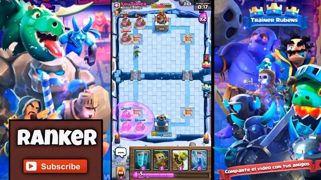 ФАН АТАКА ГОБЛИНОМ С ДРОИТКОМ В КЛЕШ РОЯЛЬ / CLASH ROYALE смотреть онлайн