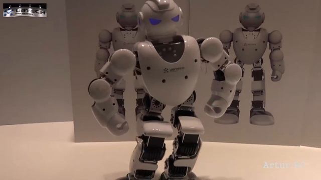 ALPHA 1S HUMANOID ROBOT 3D DANCE UBTECH NEWS 2016 NUREMBERG TOY FAIR [PL] смотреть онлайн
