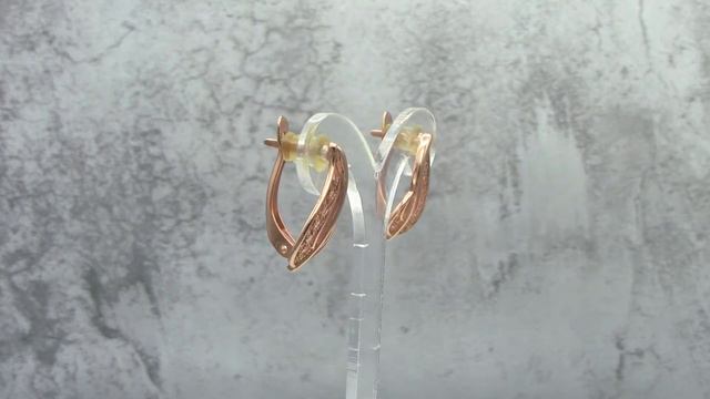 Серьги 3407285 (Арт.С1740) Производство ЗАО Приволжский ювелирный завод «Красная Пресня» смотреть онлайн