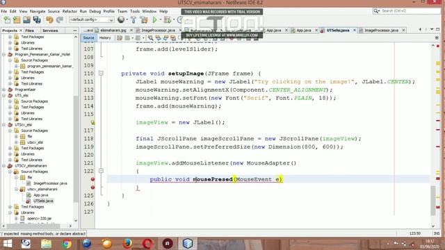 HOW TO MAKE BLURRING IMAGE WITH JAVA || Swing Gui's Integration With OpenCV || Netbeans смотреть онлайн