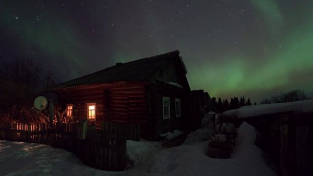 Смотреть только в темном помещении TimeLapse Полярное сияние (Село Бисерово Кировская обл 17 03 15 смотреть онлайн