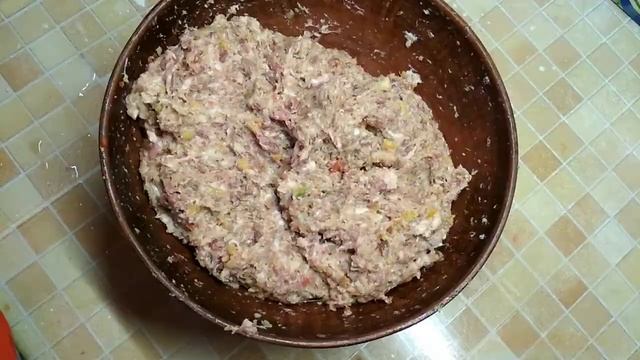 Мясной хлеб с овощными нотками. #фарш#еда#закуска# смотреть онлайн