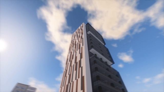 Minecraft Modern Office Building 4/Skyscraper (full interior) + Download смотреть онлайн
