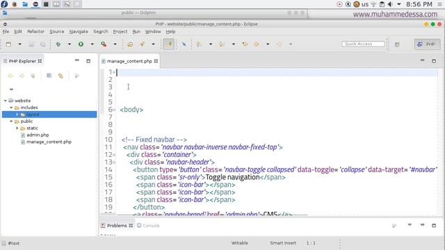 5 PHP & MySQL CMS arranging files and folders смотреть онлайн