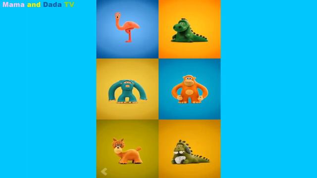 Talking ABC Hey Clay – Kids learn English Alphabet from A to Z смотреть онлайн
