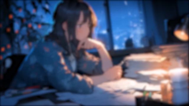 Late Study Rainy Night 🌧️ Rainy Lofi Songs To Make You Deep Focus On Your Work 🌧️ Lofi Hip Hop Beat смотреть онлайн