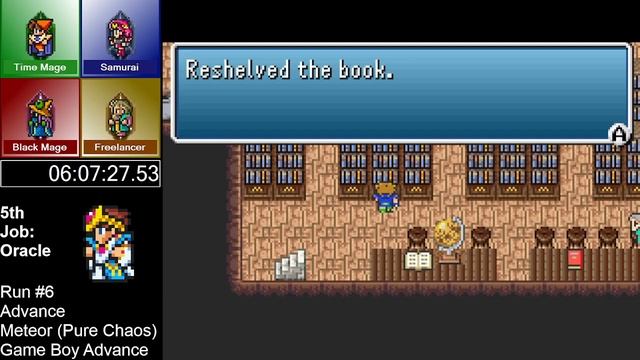 2023 (Run #6 Meteor) FFV 4JF (Time/Sam/Black/Free/Oracle) [Plus GBA Job](part5) смотреть онлайн