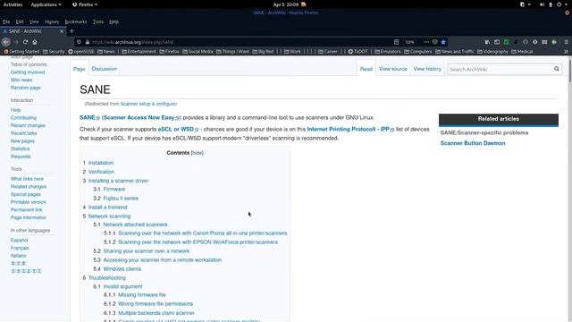 Setting Up a Network Scanner in Arch Linux смотреть онлайн