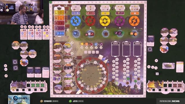 Gen Con — Day 1, Part 2 — Live Play of Origins: First Builders, with Heavy Cardboard смотреть онлайн