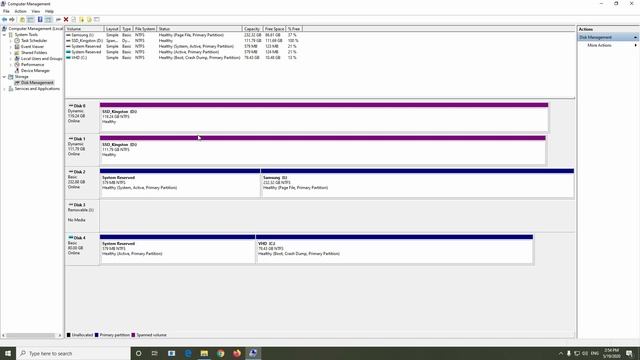 How to Merge 2 Disks into 1 (Windows 10, Extend Volume) смотреть онлайн