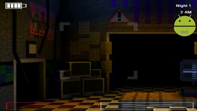 Five Nights in Minecraft Remastered Android (Gameplay) смотреть онлайн