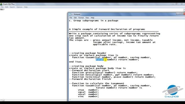 PL/SQL Forward Declarations - What is Forward Declaration in Oracle - What is Forward Declaration смотреть онлайн