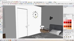 Тонкости визуализации интерьера.  V-ray для SketchUp