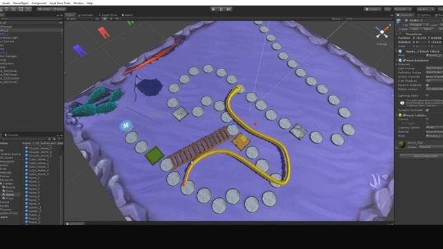 3D Snakes and Ladders Setup смотреть онлайн