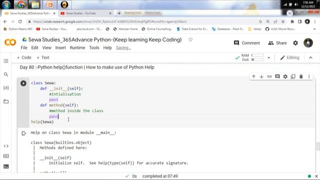 Day 80 Python helpfunction How to make use of Python Help смотреть онлайн
