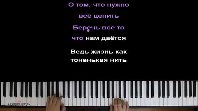 Это судьба преподносит урок ● караоке | PIANO_KARAOKE ● ᴴᴰ + НОТЫ & MIDI смотреть онлайн