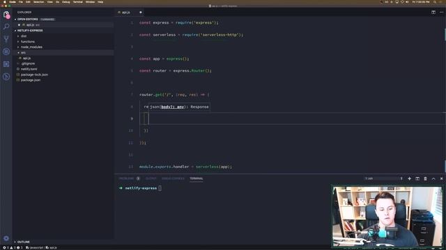 How to deploy express.js on Netlify смотреть онлайн