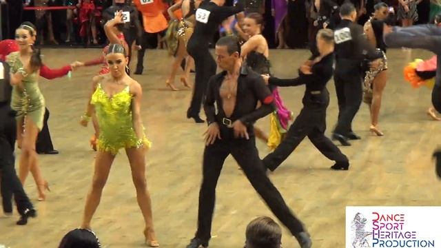 Tsaturyan & Bergmannova - DSH Italian Open Championship 2023 Adult Latin 3rd Round Jive смотреть онлайн