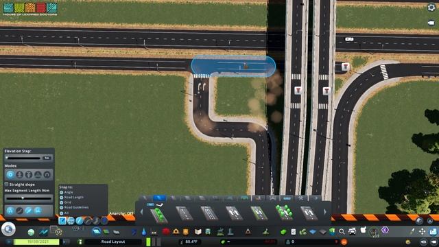 Compact Trumpet Interchange Tutorial - Cities: Skylines смотреть онлайн