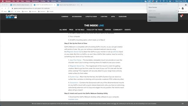 Use Your GoPro HERO 8 / 9 Black As A Webcam смотреть онлайн