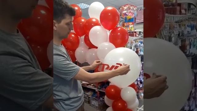 Урок #1. Шарикофф58 раскрывает секреты. Перенос наклейки на шар. смотреть онлайн