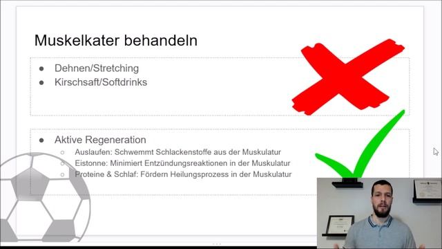 Muskelkater im Fußball | Muskelkater behandeln & vermeiden смотреть онлайн