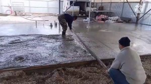 Ферма 15,5 м. 9 часть как забетонировать полы /  заливка бетонных полов