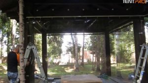 Шторы для беседки: прозрачные шторы для беседок и веранд