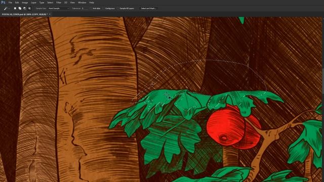 The Intersect with Selection Trick: a Photoshop comic book / manga coloring tutorial! смотреть онлайн