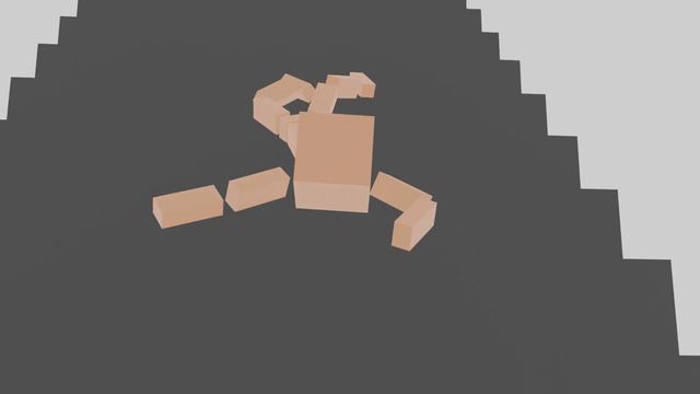 (Sad Animation) Blender 2.83 ragdoll physics смотреть онлайн