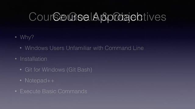 Command Line Essentials: Git Bash for Windows смотреть онлайн
