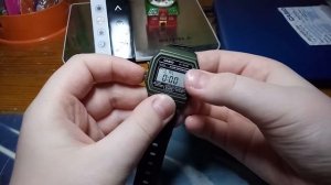 Обзор на часы CASIO F-91W.