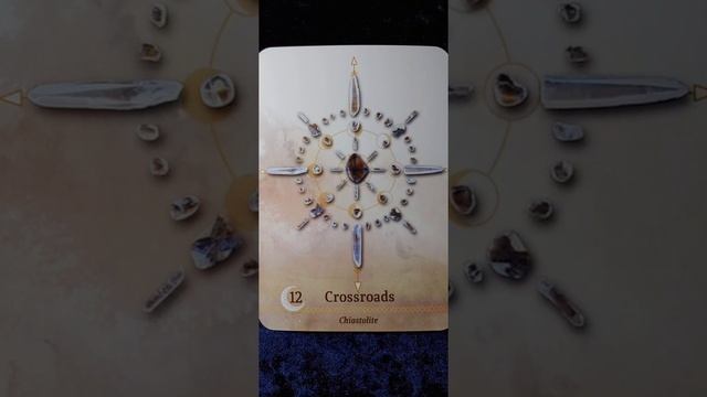 Crossroads ⛰️ Chiastolite ⛰️ Crystal Grid Oracle Card Meaning смотреть онлайн