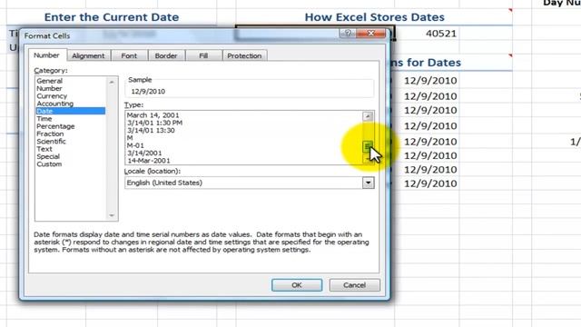 How to Enter and Format Dates in Excel смотреть онлайн