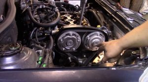 Замена ремня ГРМ и фазорегуляторов Opel Astra H Z16XER
